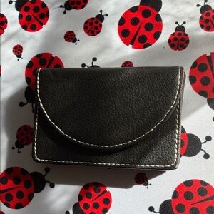 Black Leather Wallet